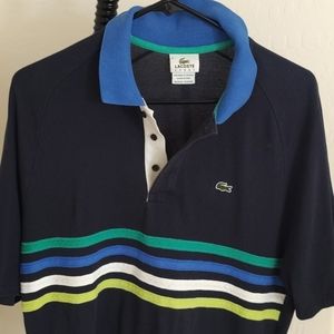 Lacoste sport polo navy blue